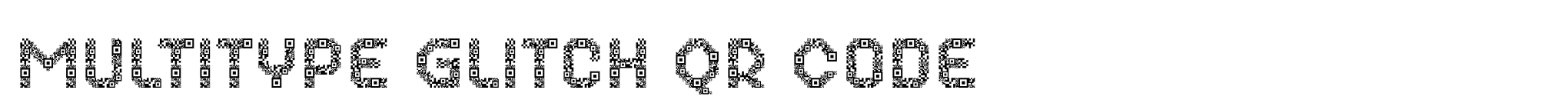 MultiType Glitch QR Code image